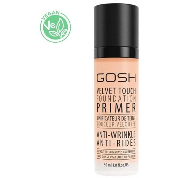 Base Unifiante Anti-ride - Velvet Touch Foundation GOSH 30ML