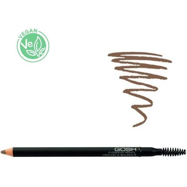 Crayon Sourcils En Poudre N°01 Brun - Eyebrow Pencil GOSH