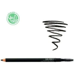 Crayon Sourcils En Poudre N°02 Noir - Eyebrow Pencil GOSH