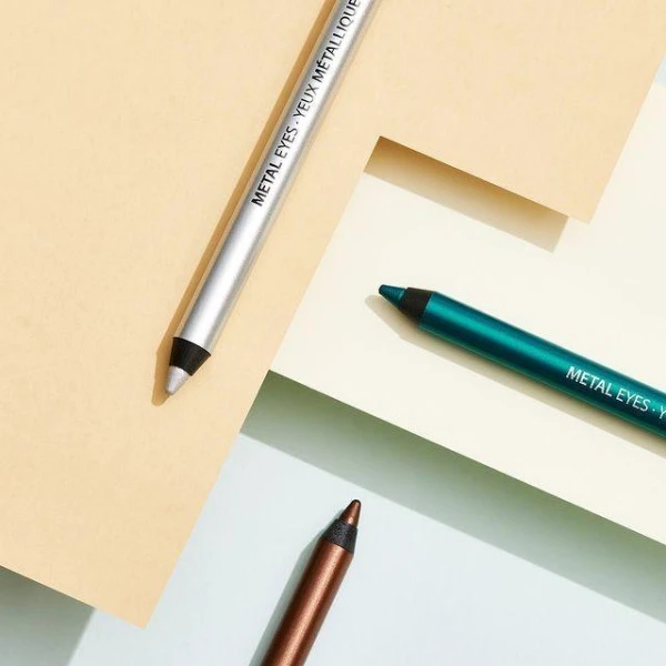 Eyeliner Waterproof Effet Métal N°03 Tiger Eyes - Metal Eyes GOSH – Image 2