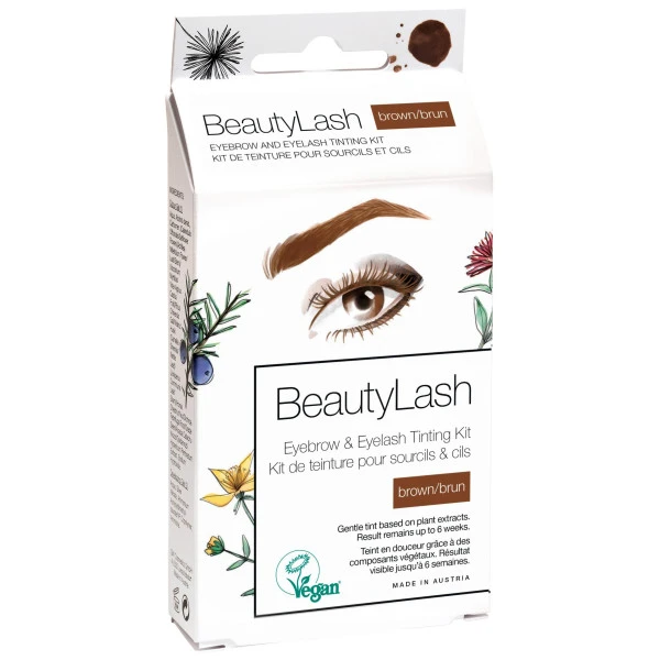 Kit De Teinture Vegan Cils & Sourcils Brun BeautyLash