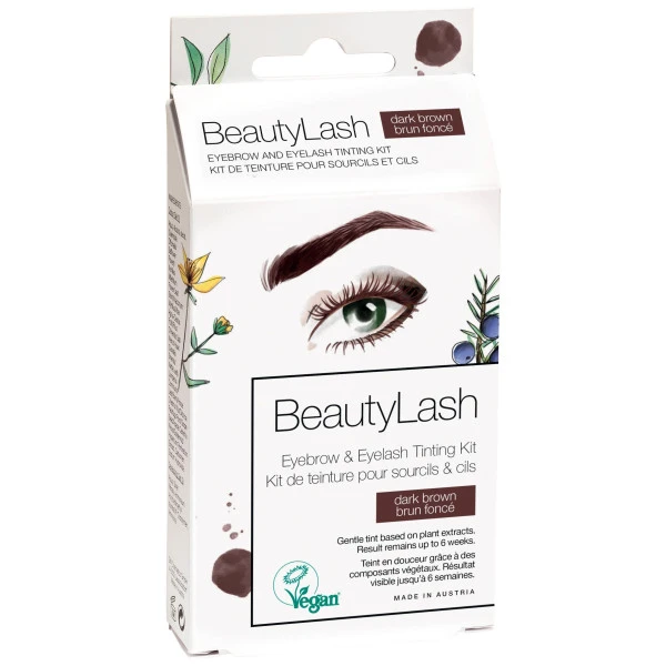 Kit De Teinture Vegan Cils & Sourcils Brun Foncé BeautyLash