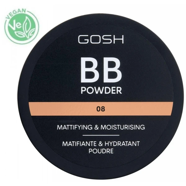 Poudre Compacte N°08 Chestnut Foncé - BB Powder GOSH – Image 2