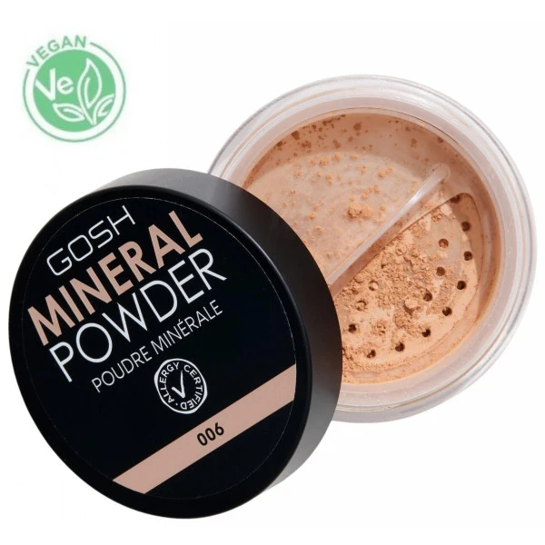 Poudre Libre N°06 Honey - Mineral Powder GOSH – Image 2