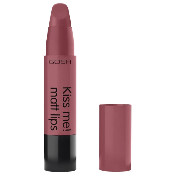Rouge à Lèvre Crème Mat N°03 Hot Kiss - Kiss Me! GOSH – Image 2