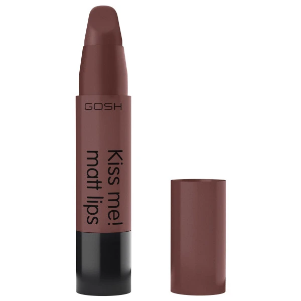 Rouge à Lèvre Crème Mat N°10 Nude Kiss - Kiss Me! GOSH – Image 2